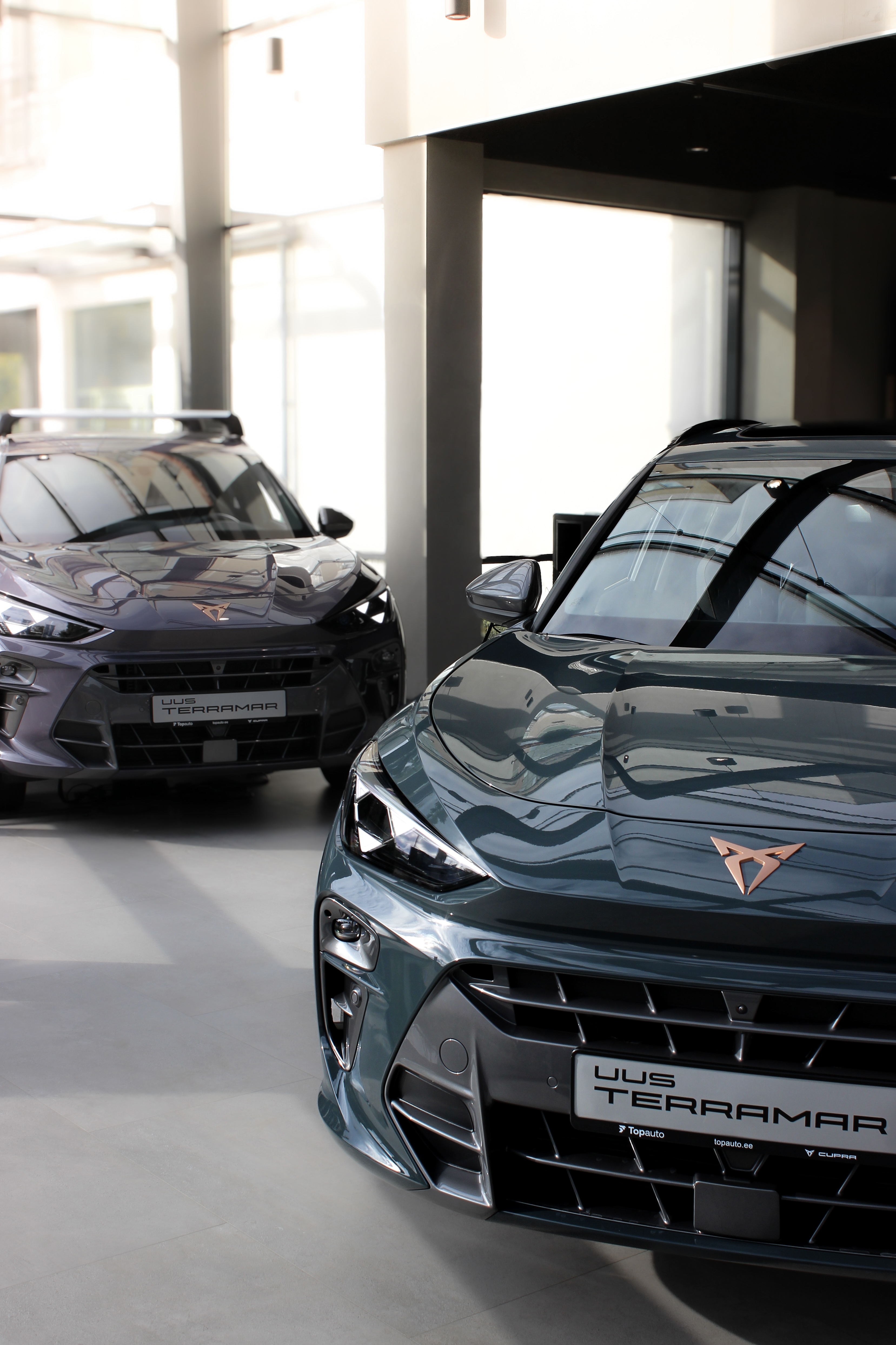 CUPRA Terramar showroom